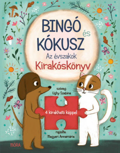 Bingó és Kókusz - Az évszakok - Saját fejlesztésű puzzle könyv termékhez kapcsolódó kép