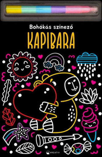 Kapibara - Bohókás színező termékhez kapcsolódó kép