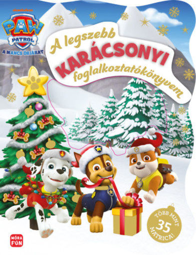 Mancs Őrjárat - A legszebb karácsonyi foglalkoztatókönyvem termékhez kapcsolódó kép