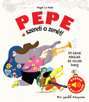 Pepe szereti a zenét termékhez kapcsolódó kép